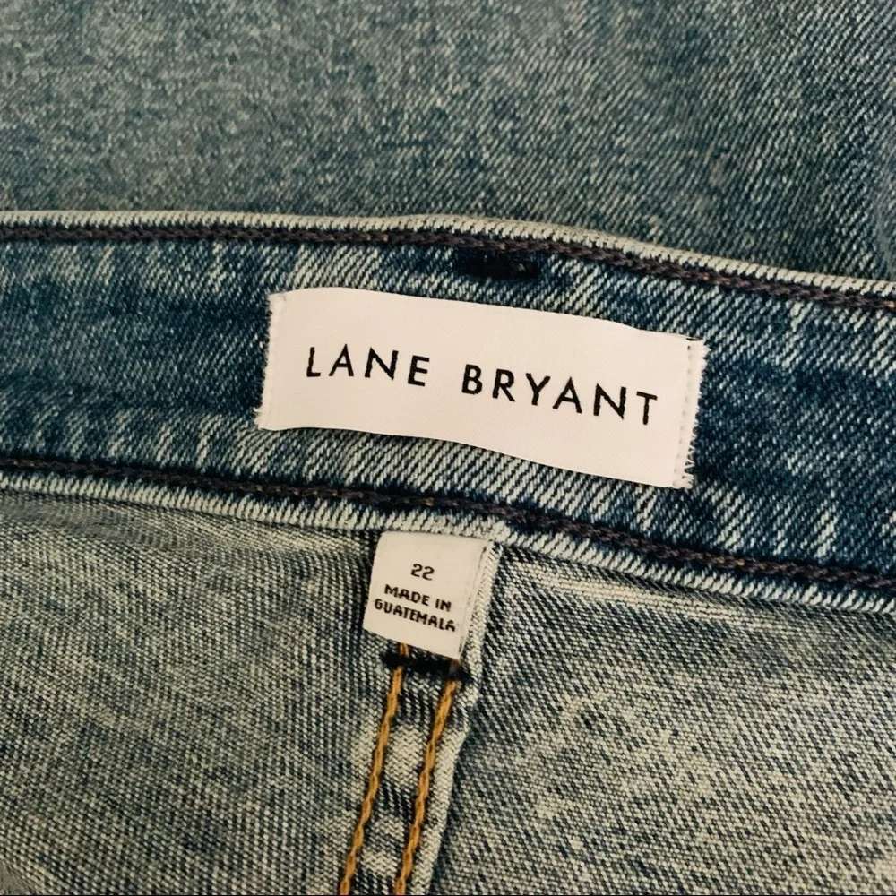 Lane Bryant Paint Splatter Boyfriend Jean Size 22